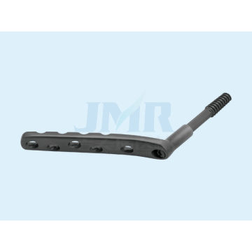 Tornillo de cuello de cisne 130 ° Dhs Dynamic Hip Screw Implante ortopédico